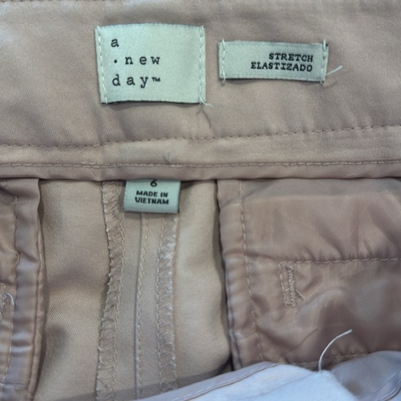 A New Day Blush Stretch Trousers - Picture 3 of 3